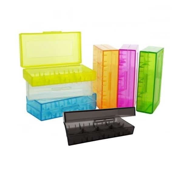 Boîte de Rangement pour 2 accus 18650