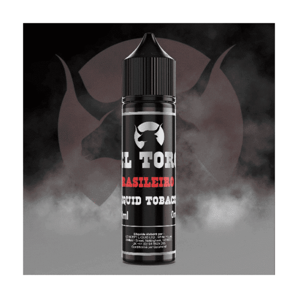 E-liquide El Toro - Cigarillo Brasileiro 60ml (Macérat de tabac Cubain, extrait de café véritable Blue de Brasil)