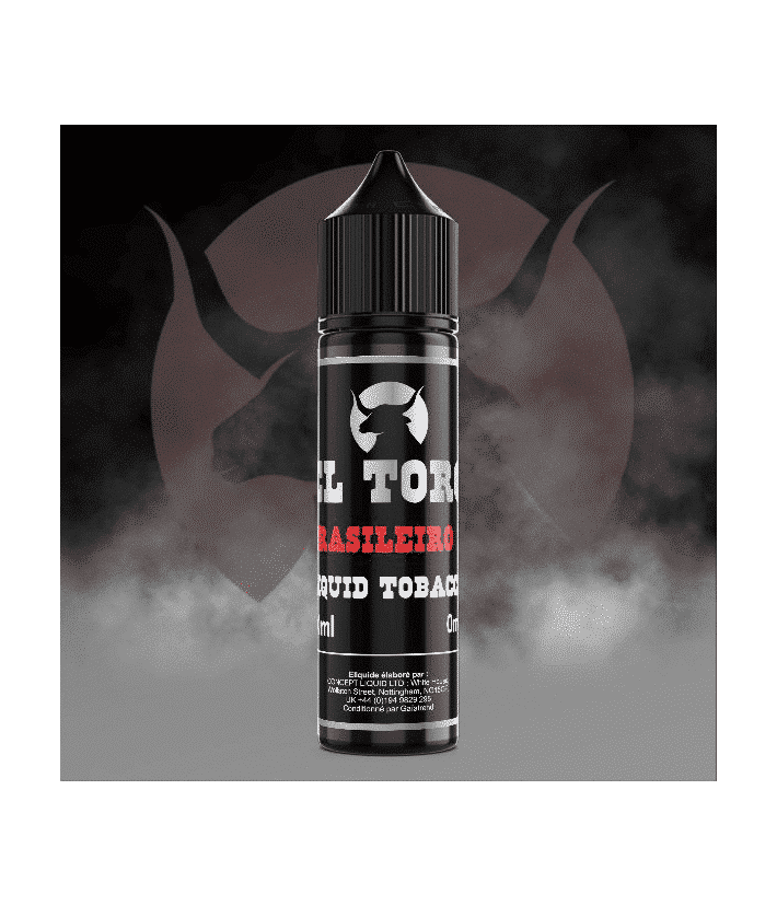 E-liquide El Toro - Cigarillo Brasileiro 60ml (Macérat de tabac Cubain, extrait de café véritable Blue de Brasil)