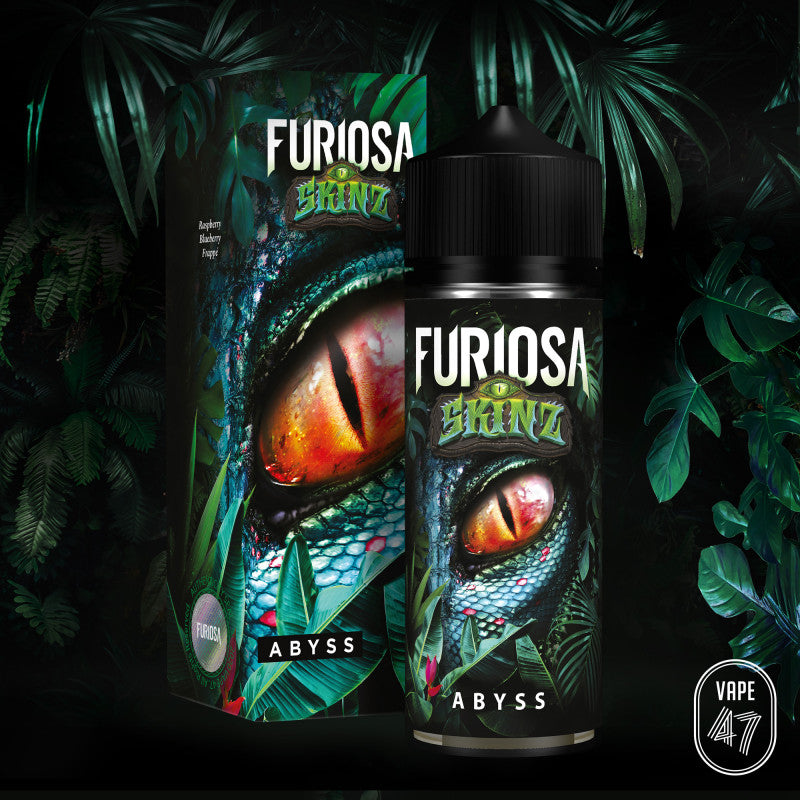 E-liquide Furiosa Skinz - Abyss 100ml (Framboise, Myrtille)