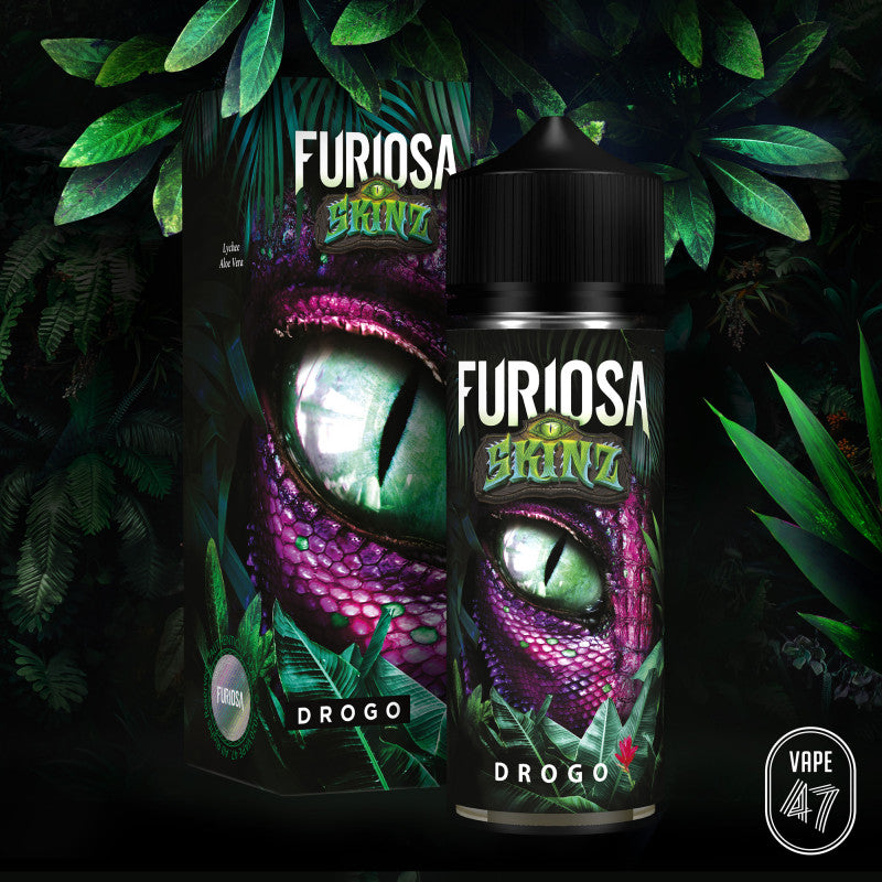E-liquide Furiosa Skinz - Drogo 100ml (Aloe vera, Litchi)