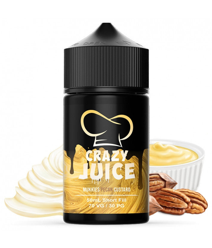 E-liquide Mukk Mukk - Mukkies Custard Pecan 50ml (Custard, Pecan)