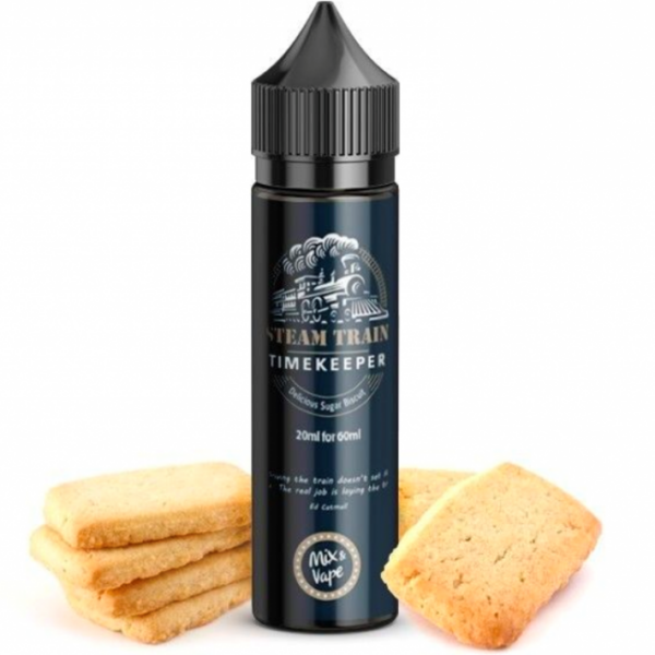 E-liquide Steam Train - Timekeeper longfill 60ml (Sablé au beurre)