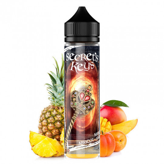 E-liquide Secret's Lab - Rainbow Key 50ml (Abricot, Ananas, Mangue)