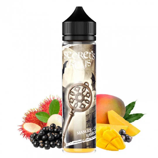 E-liquide Secret's Lab - Silver Key 50ml (Cassis, Mangue, Ramboutan)