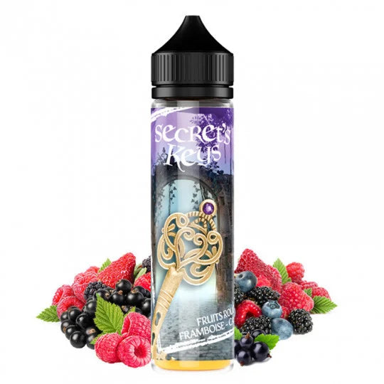 E-liquide Secret's Lab - Purple Key 50ml (Fraise, Framboise, Mûre, Myrtille, Cassis)