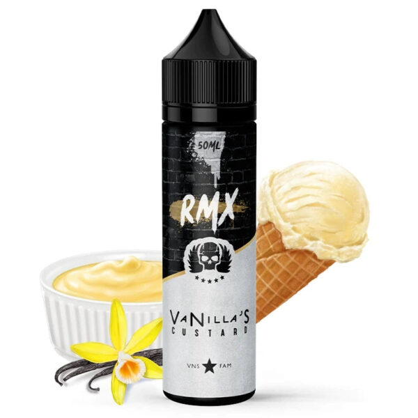 E-liquide VNS – Vanilla's RMX 60ml (Custard, Vanille, Glace)