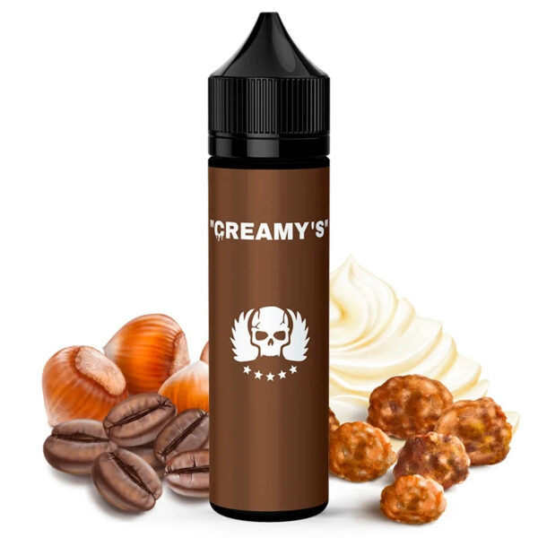 E-liquide VNS - Creamy's 60ml (Crème, Noisette, Café, Praline)