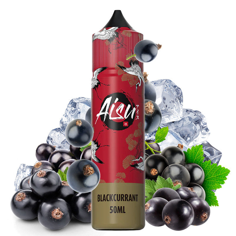 E-liquide Aisu - Blackcurrant 50ml (Cassis, Frais, Ice)