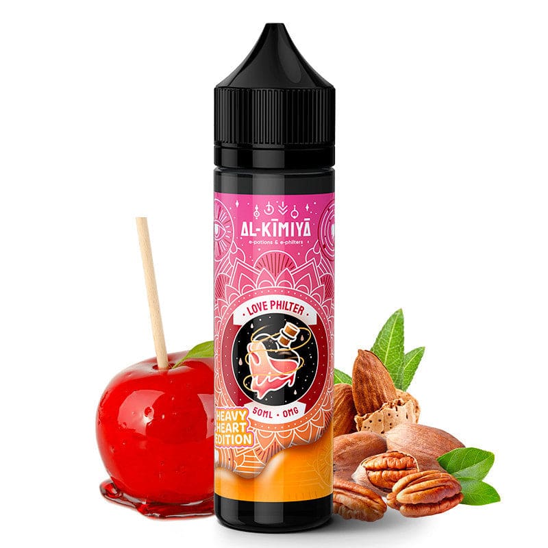 E-liquide Al-kimiya - Love philter Heavy Heart 50ml (Pomme d'amour, Noix de macadamia, Noix de pécan)