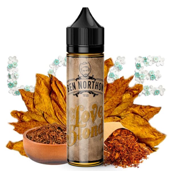 E-liquide Ben Northon - Love Blond 50ml (Tabac blonc, Fruits à coque, saveurs torréfiées)