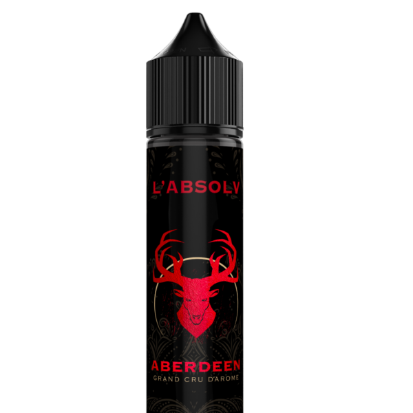 E-liquide Vape Cellar L'Absolv - Aberdeen 60ml (Tabacs Cavendish, Kentucky, Virginia, notes subtiles Cerise et amandes)
