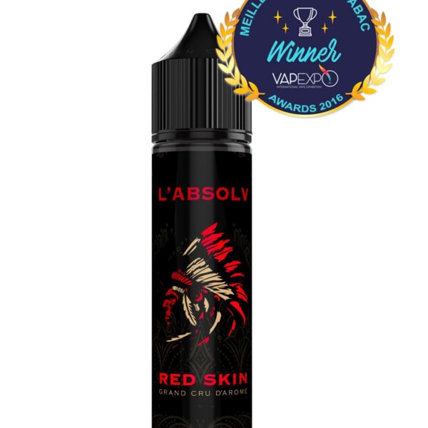 E-liquide Vape Cellar L'Absolv - Red Skin 60ml (Tabacs Virginia Doré, Latakia, Vanille)