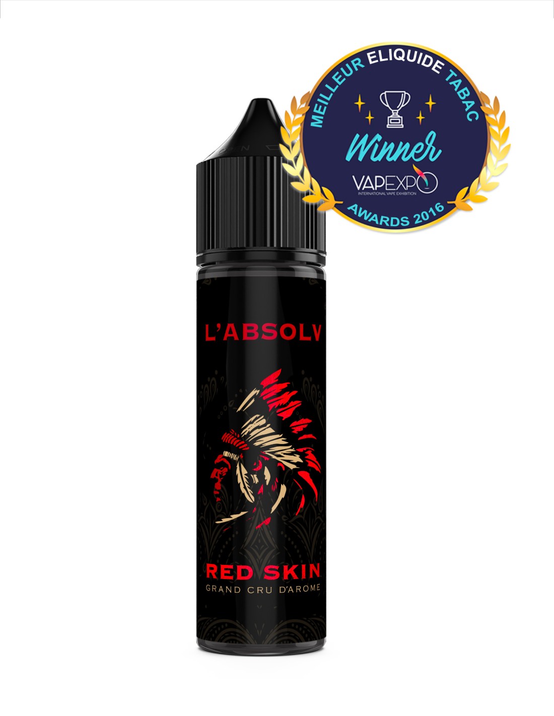 E-liquide Vape Cellar L'Absolv - Red Skin 60ml (Tabacs Virginia Doré, Latakia, Vanille)