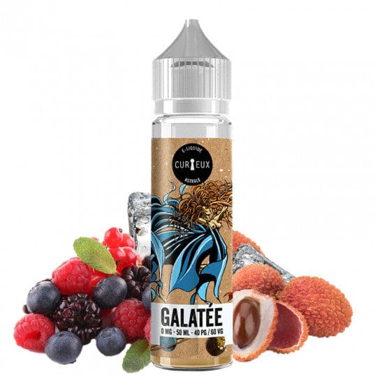 E-liquide Curieux - Edition Astrale - Galatée 50ml (Litchi, Fruits rouges)