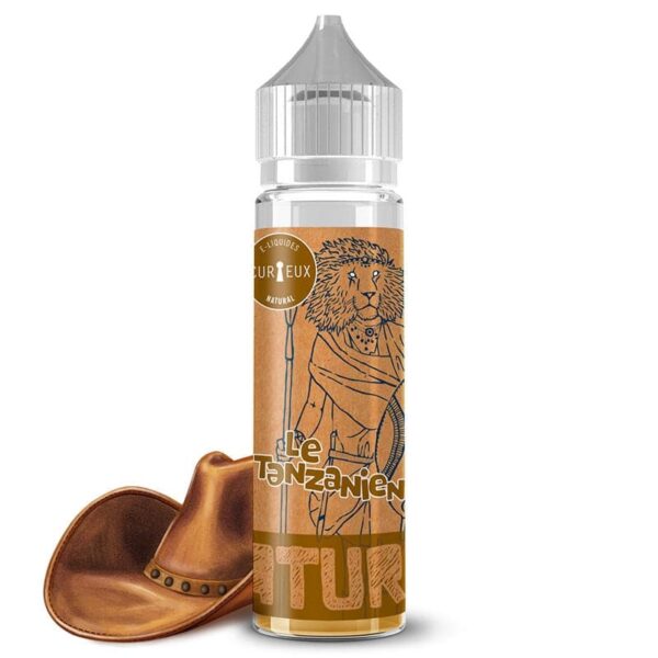 E-liquide Curieux - Edition Natural - Le Tanzanien 50ml (Tabac blond)