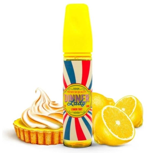E-liquide Dinner Lady - Lemon Tart 50ml (Tarte au citron meringuée)