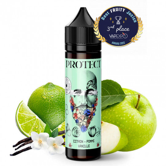 E-liquide Protect - Citron Pomme Vanille 50ml (Citron, Pomme, Vanille)