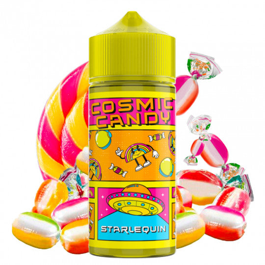 E-liquide Secret's Lab - Cosmic Candy Starlequin 50ml (Bonbon fruité acidulé)