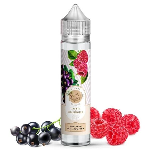 E-liquide Le Petit Verger - Cassis Framboise longfill 50ml (Cassis, Framboise)