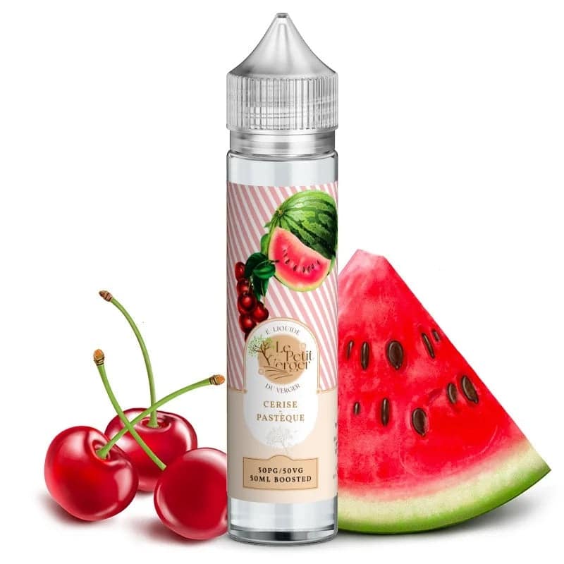 E-liquide Le Petit Verger - Cerise Pastèque longfill 50ml (Cerise, Pastèque)