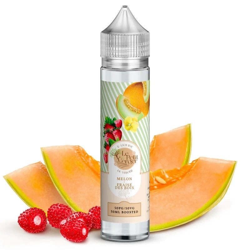 E-liquide Le Petit Verger - Melon Fraise des Bois longfill 50ml (Melon, Fraise des Bois)
