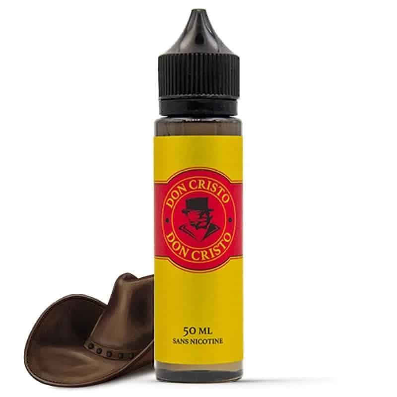 E-liquide Don Cristo 0% Sucralose PGVG Labs longfill 60ml (Tabac cubain macérat)
