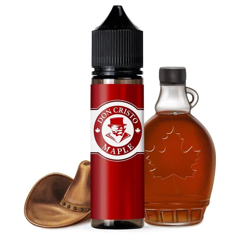 E-liquide Don Cristo Maple 0% Sucralose PGVG Labs (Classic Cubain, Sirop d'érable)