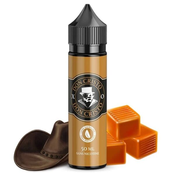 E-liquide Don Cristo XO 0% Sucralose PGVG Labs longfill 60ml (Tabac cubain macérat, caramel)