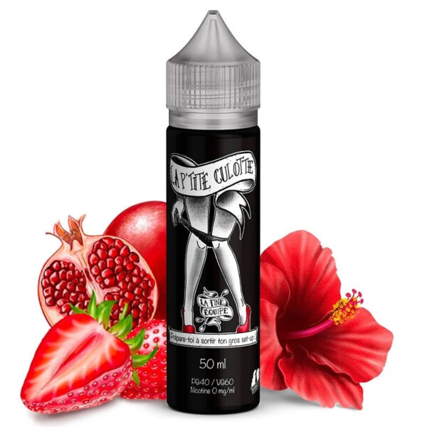 E-Liquide La Fine Équipe - La Ptite Culotte 50ml (Fraise, Grenade, Hibiscus)