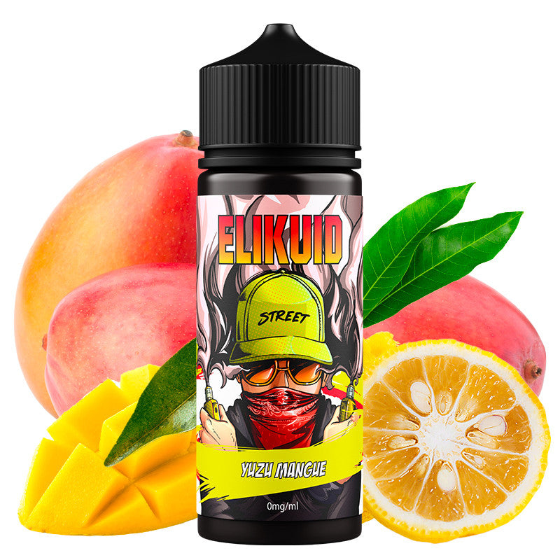 E-liquide O'JLab Elikuid Street - Yuzu Mangue 100ml (Yuzu, Mangue)