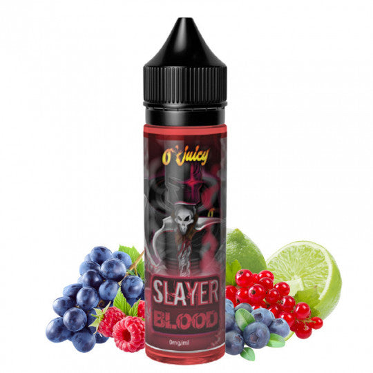 E-liquide O'JLab - Slayer Blood 50ml (Mix berries, Raisin, Citron vert)