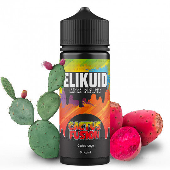 E-liquide O'JLab Elikuid - Cactus Fusion 100ml (Cactus rouge)