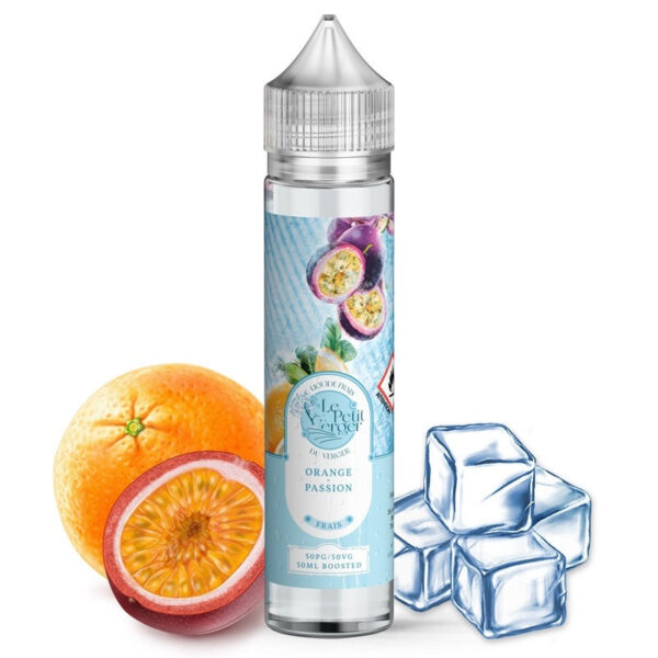 E-liquide Le Petit Verger - Orange Passion longfill 50ml (Orange, Passion, Frais, Ice)