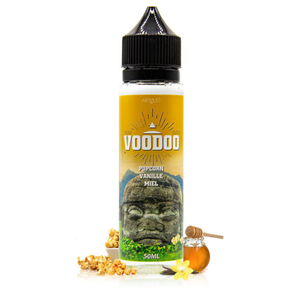 E-liquide Airmust Voodoo - Popcorn Vanille Miel 50ml (Popcorn, Vanille, Miel d'Arganier)