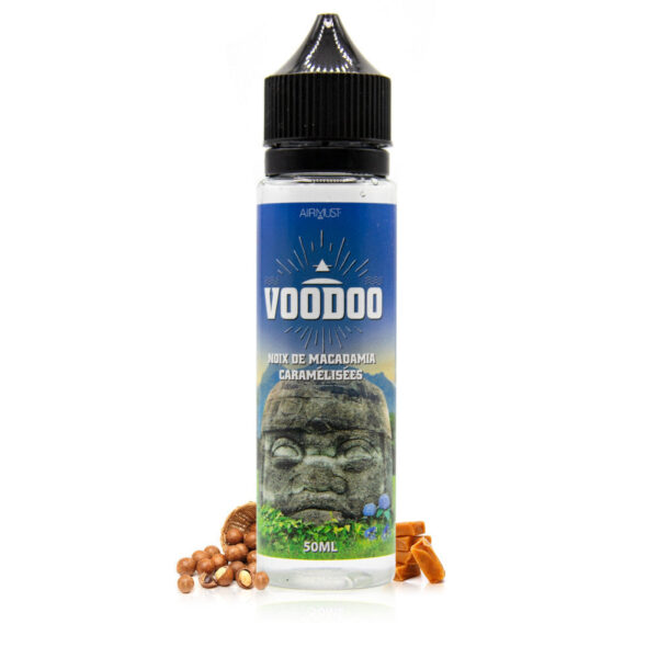 E-liquide Airmust Voodoo - Noix de Macadamia Caramélisées 50ml (Noix de Macadamia, Caramel)