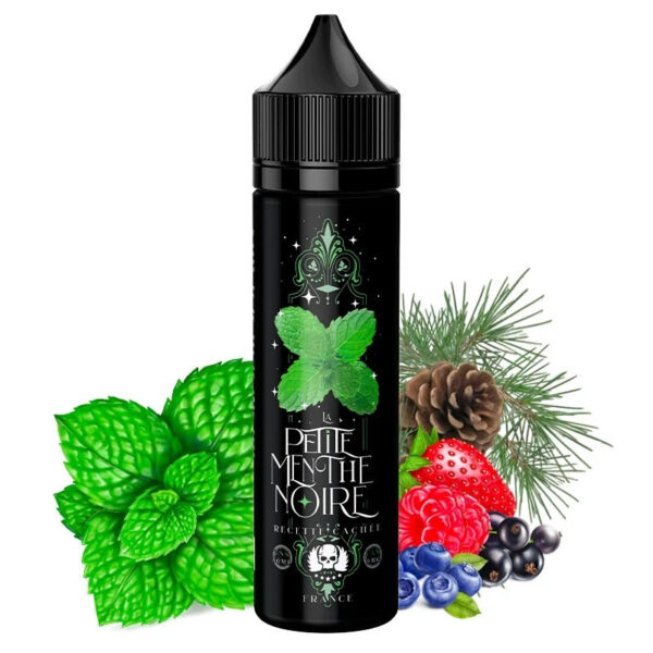 E-liquide VNS - La Petite Menthe Noire 60ml (Tabac, Menthe, Sève de pin, Fruits Rouges)