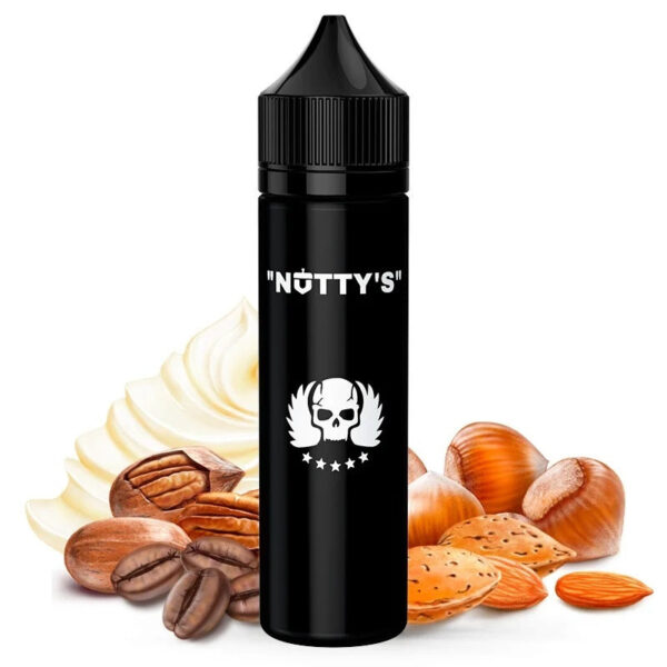 E-liquide VNS – Nutty's 60ml (Café, Crème, Noix de pécan, Noisette, Amande)