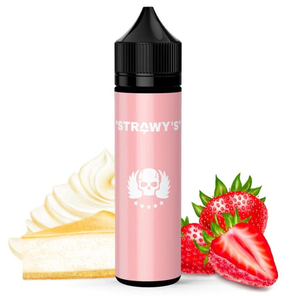 E-liquide VNS – Straw's 60ml (Crème, Cheesecake, Fraise)