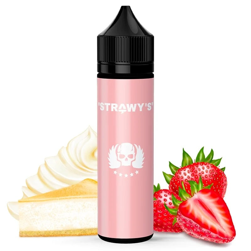 E-liquide VNS – Straw's 60ml (Crème, Cheesecake, Fraise)
