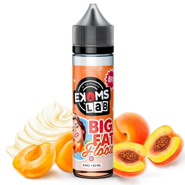 Ekoms - Big Fat Flood 60ml (Crème, Abricot, Pêche, Nectarine)