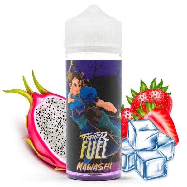 E-liquide Fighter Fuel by Maison Fuel - Mawashi 100ml (Fruit du dragon, Fraise, Frais, Ice)