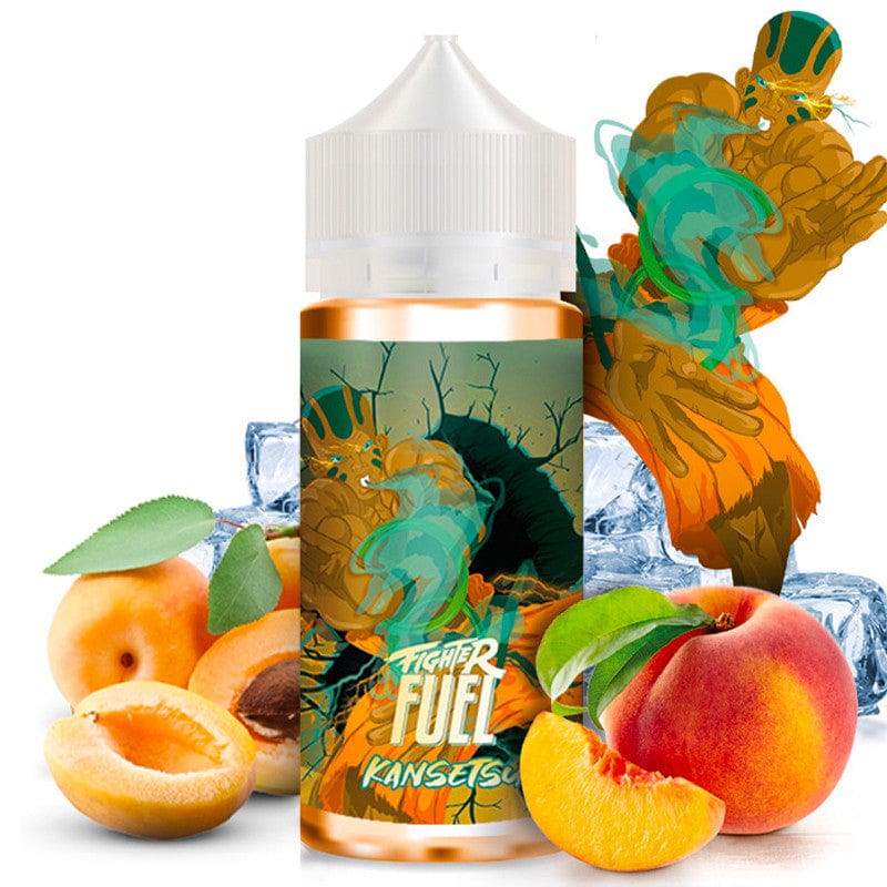 E-liquide Fighter Fuel by Maison Fuel - Kansetsu 100ml (Pêche, Abricot, Frais, Ice)