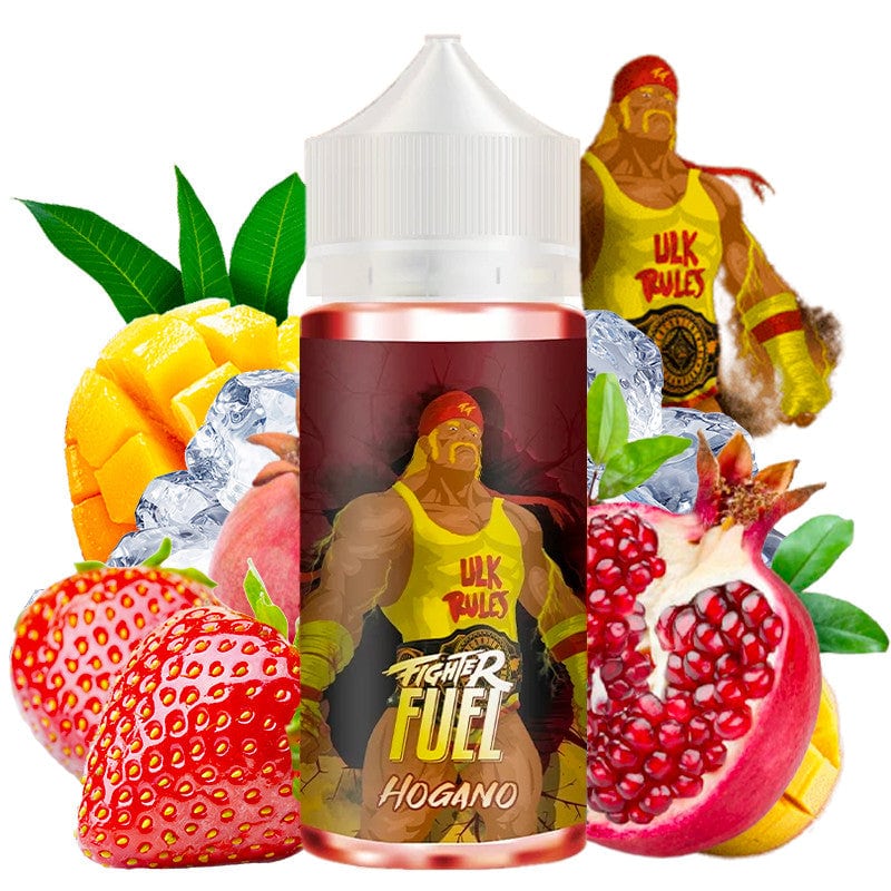 E-liquide Fighter Fuel by Maison Fuel - Hogano 100ml (Mangue, Grenade, Fraise, Frais, Ice)