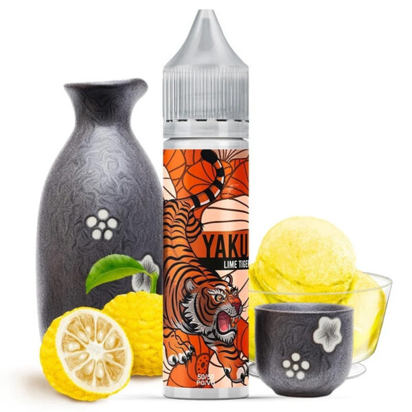 E-liquide Yakuza - Lime Tiger 60ml (Saké, Sorbet, Yuzu, Frais, Ice)