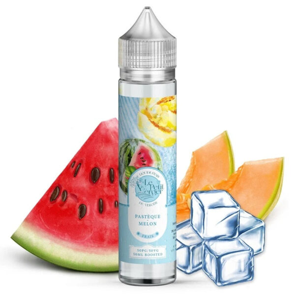 E-liquide Le Petit Verger - Pastèque Melon longfill 50ml (Pastèque, Melon, Frais, Ice)