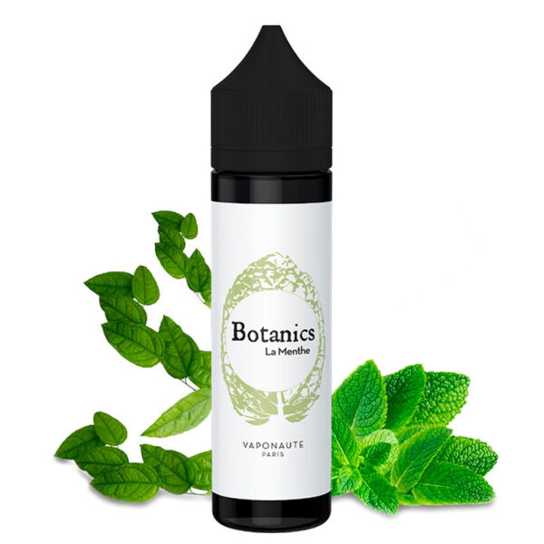 E-liquide Vaponaute - Botanics La Menthe 60ml (Menthol, Chlorophylle, Menthe verte, Menthe poivrée, Frais, Ice)