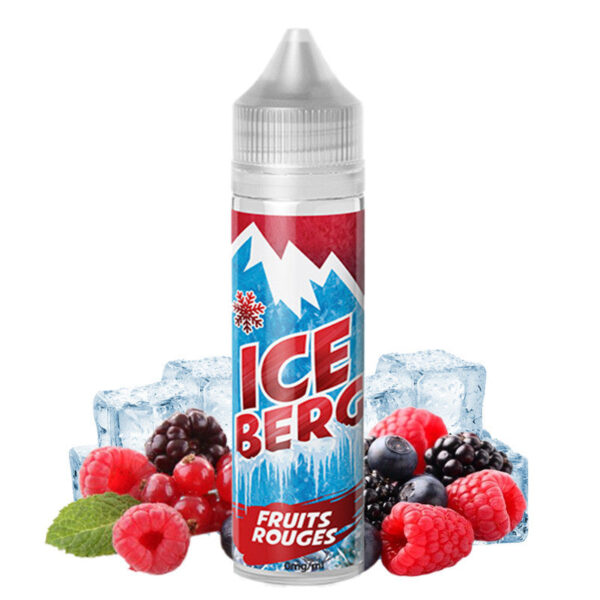 E-liquide O'JLab Iceberg - Fruits rouges 50ml (Fruits rouges, Frais, Ice)