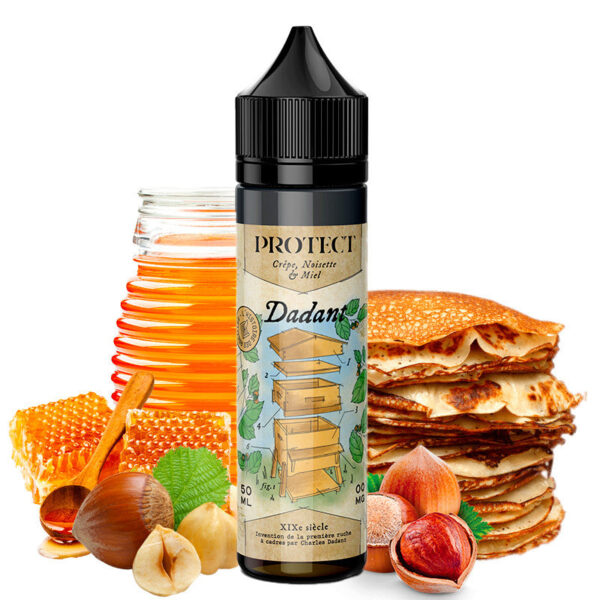 E-liquide Protect - Dadant 50ml (Crêpe, Noisette, Miel)