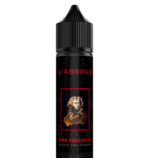 E-liquide Vape Cellar L'Absolv - Lord Kavendish 60ml (Tabac Turc, Black Cavendish, Burley, Périque, Rhum brun vanillé)
